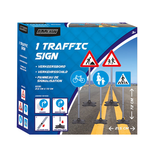 Alert Verkeersbord 72 Cm Default Title Accessoires Joy&Bloom