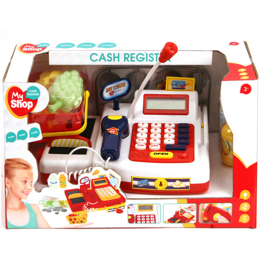 Basic Kassa Met Scanner En Accessoires Default Title Winkel Speelgoed Joy&Bloom
