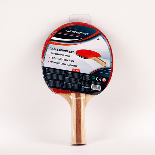 Alert Sport 2 Sterren Tafeltennis Batje Hout/Rubber Default Title Tafeltennis Joy&Bloom