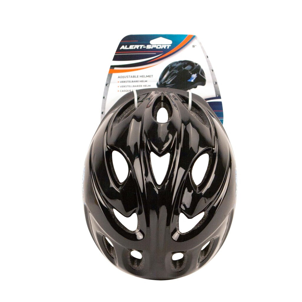 Alert Verstelbare Helm Zwart Skates/Rolschaatsen Joy&Bloom