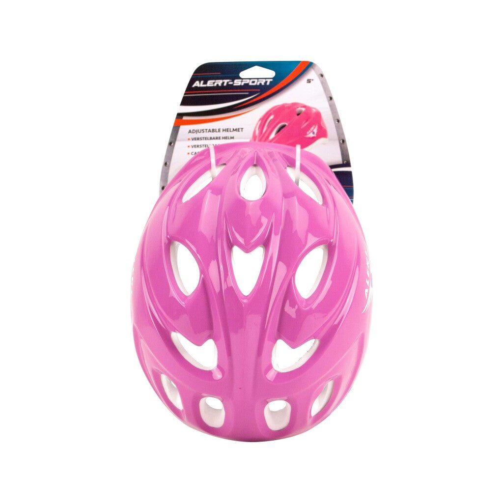 Alert Sport Verstelbare Helm Roze Skates/Rolschaatsen Joy&Bloom