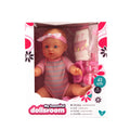 My Beautiful Dolls Room My Beautiful Dollsroom Pop 43 Cm + 9 Accessoires Default Title Babypoppen Joy&Bloom