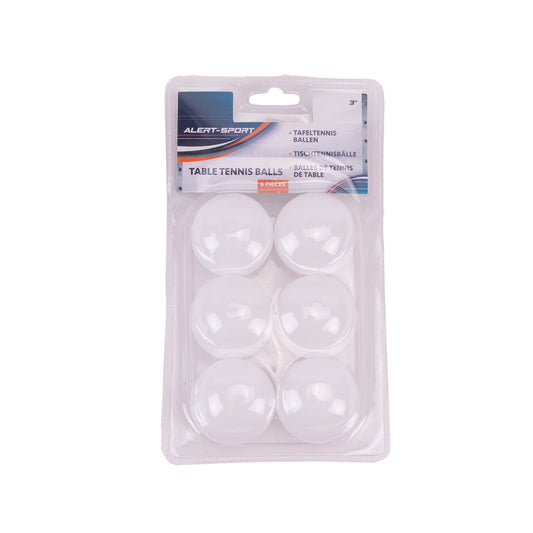Alert Sport Tafeltennis Ballen 6 Stuks Default Title Tafeltennis Joy&Bloom