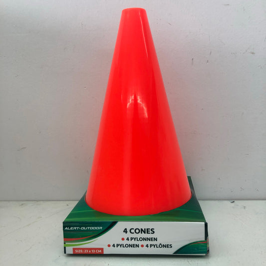 Alert Outdoor Pilonnen 23X13 Cm 4 Stuks Oranje Default Title Diversen Joy&Bloom