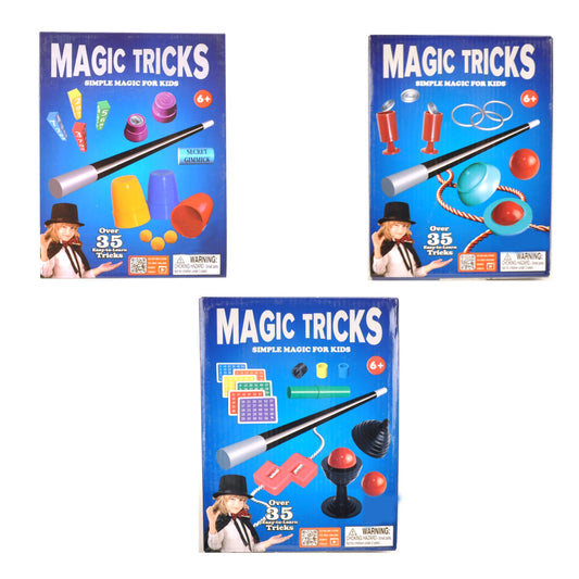 Basic Goocheltrucs 35 Trucs Assorti Default Title Goochel Speelgoed Joy&Bloom