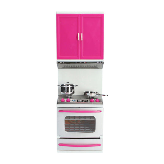 Fleur Keuken Speelset Gasfornuis Met Oven En Keukenkastje Default Title Poppen Accessoires Joy&Bloom