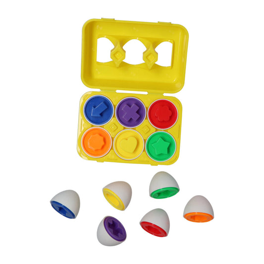 Basic Puzzel Eieren Vormenstoof Default Title Sorteren & Stapelen Joy&Bloom