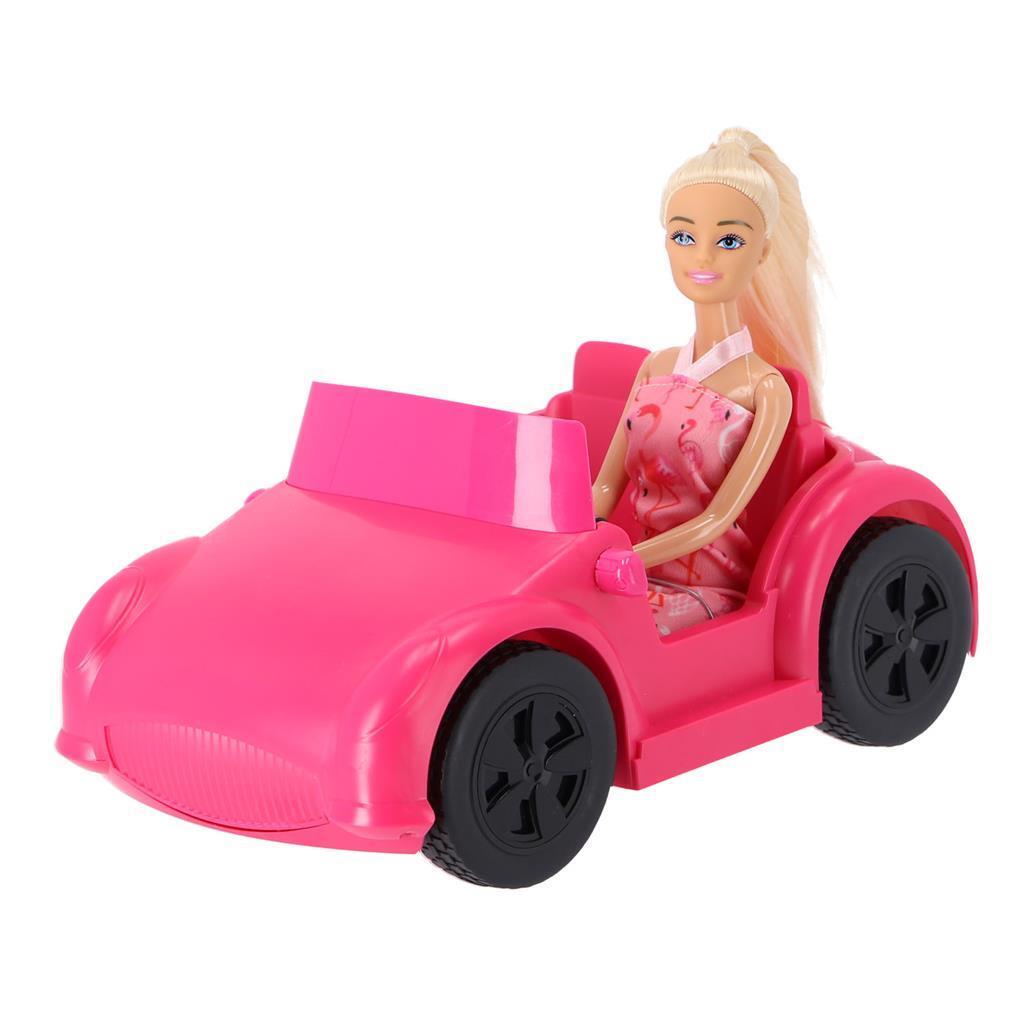 Fleur Pop Met Auto Roze Tienerpoppen Joy&Bloom