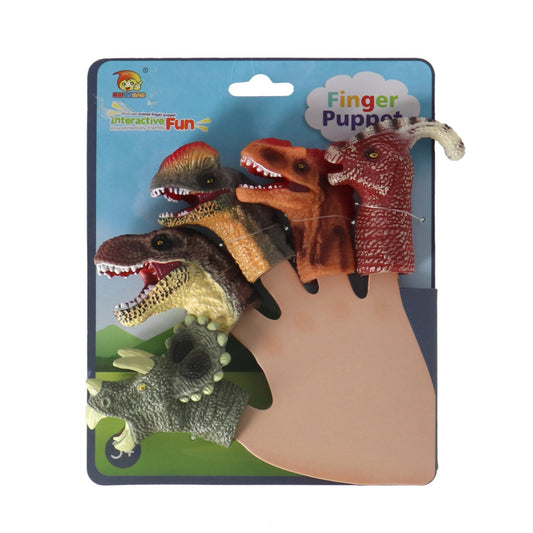 Overige Merken Vingerpoppen Dinos 5 Stuks Default Title Diversen Joy&Bloom