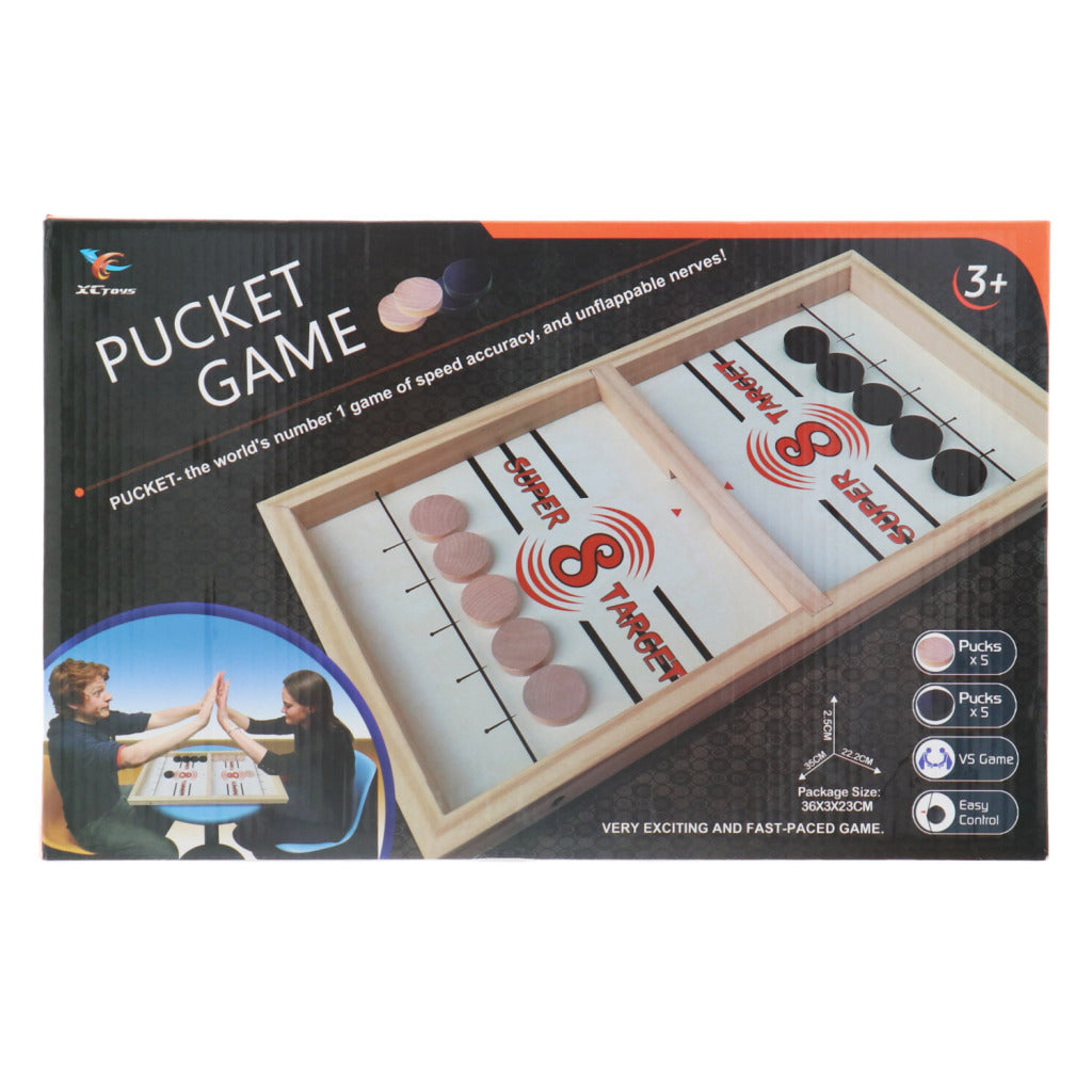 Basic Houten Puckgame Default Title Actiespellen Joy&Bloom