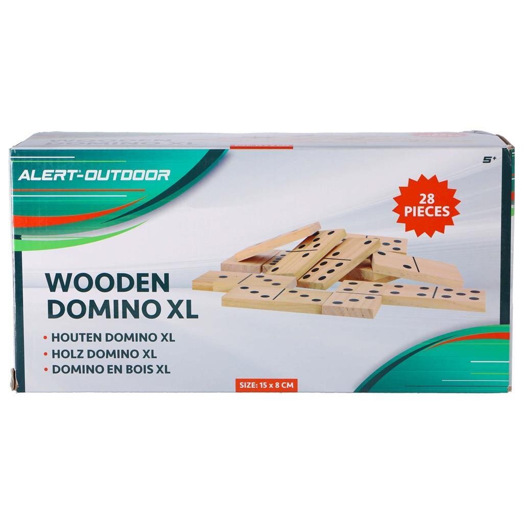 Alert Outdoor Houten Xl Domino 28-Delig Default Title Actiespellen Joy&Bloom