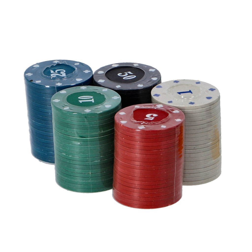 Overige Merken Pokerset In Blik 200-Delig Pokerspellen Joy&Bloom