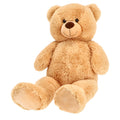 Pluchiez Knuffel Beer Zittend 100 Cm Lichtbruin Default Title Knuffels Joy&Bloom