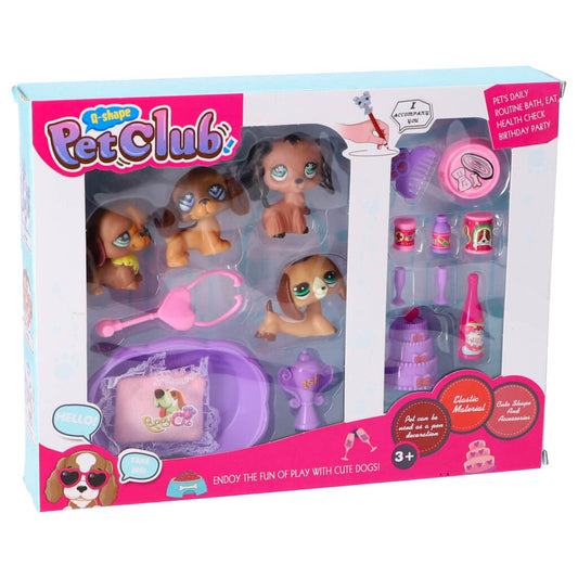 Overige Merken Q-Shape Petsclub Hondenverzorgingsspeelset Default Title Dieren Joy&Bloom