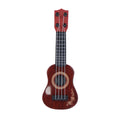 Overige Merken Mini Gitaar 26 Cm Houtlook/Bruin Default Title Muziek Joy&Bloom