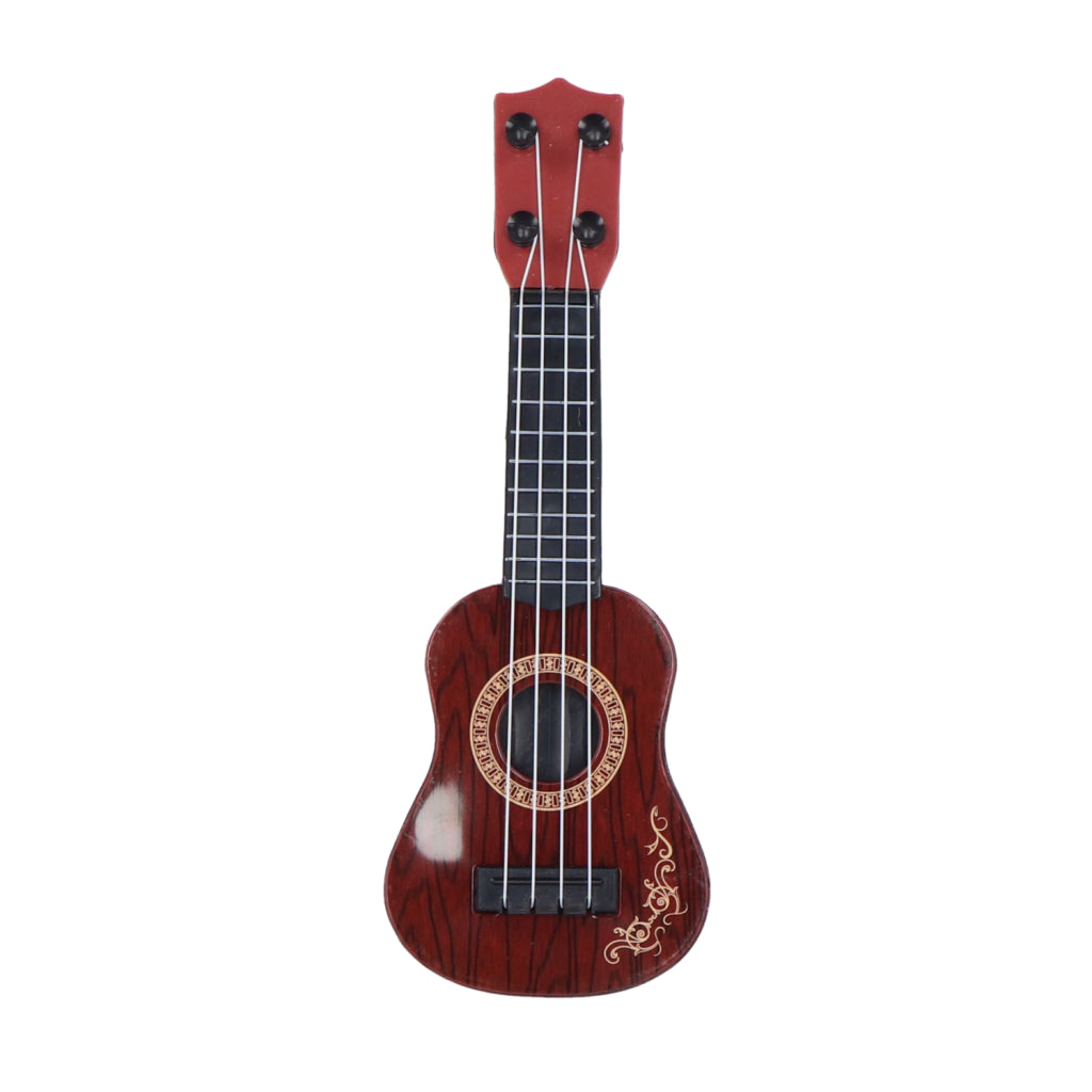 Overige Merken Mini Gitaar 26 Cm Houtlook/Bruin Default Title Muziek Joy&Bloom
