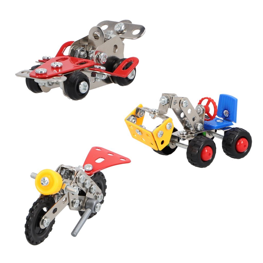 Overige Merken Constructieset Metalen Voertuigen Assorti Bouwen/Bouwpakket Joy&Bloom