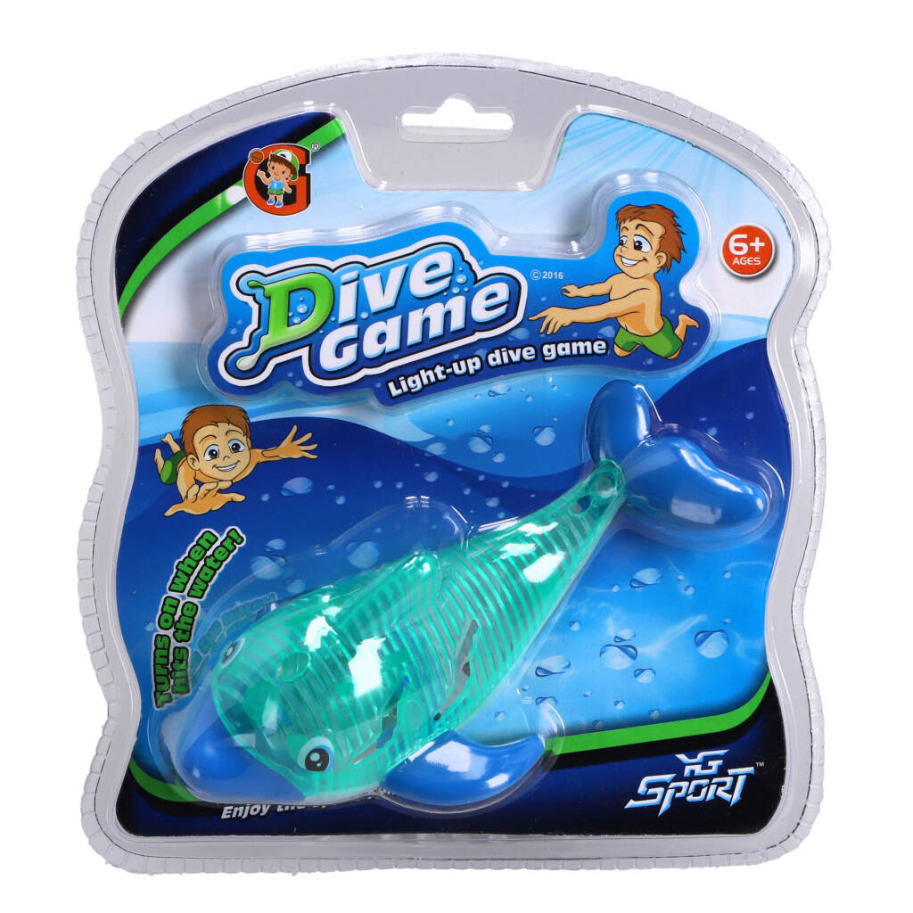 Overige Merken Duik Dolfijn Met Licht Default Title Relaxen en Spelen Joy&Bloom