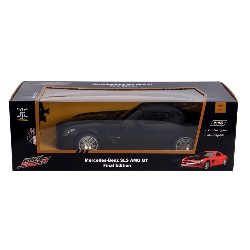 Kool Speed Rc Mercedes-Benz Sls Amg Gt Final Edition 1:16 + Licht Zwart Default Title Radiografisch Bestuurbaar Joy&Bloom