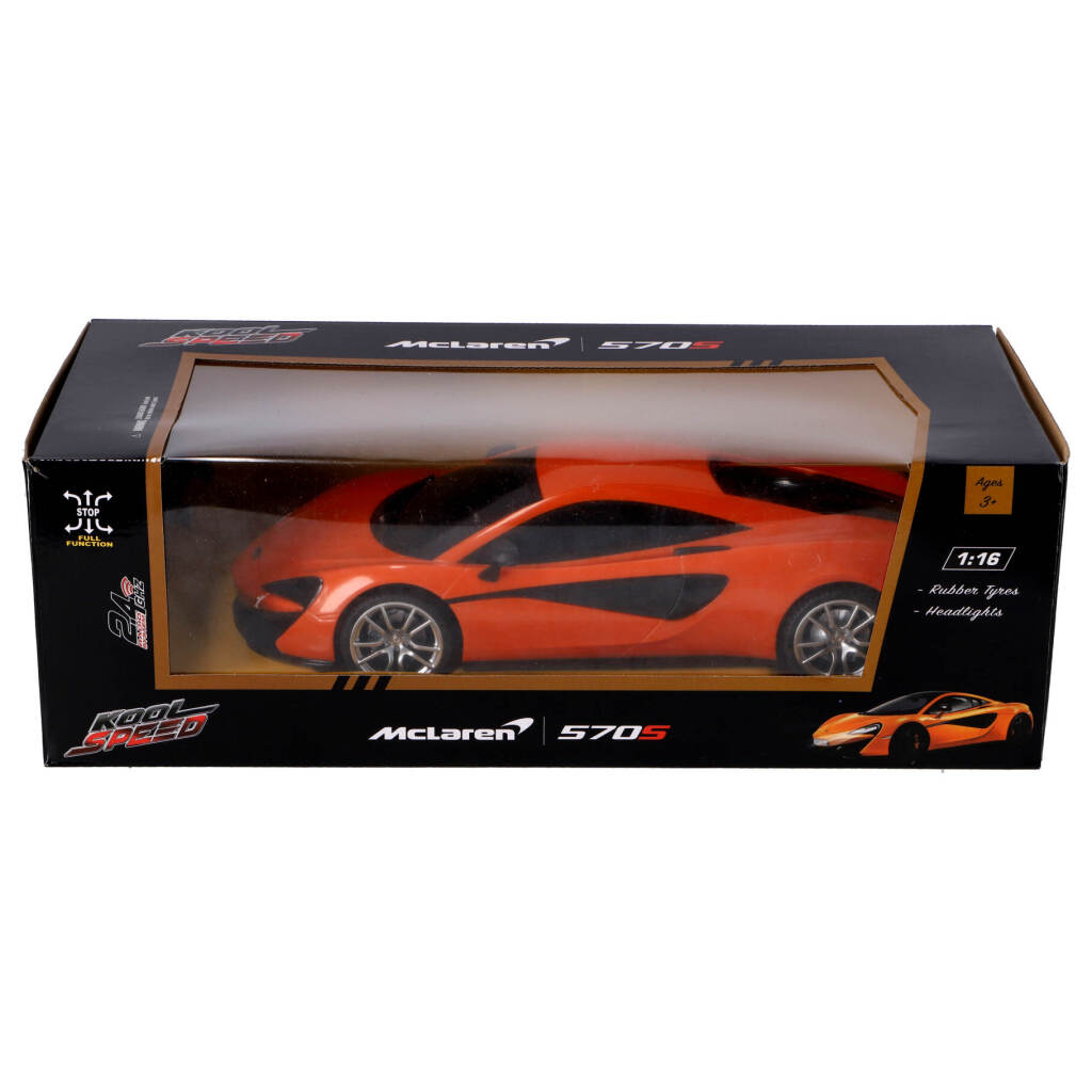 Kool Speed Rc Mclaren 5705 1:16 + Licht Oranje Default Title Radiografisch Bestuurbaar Joy&Bloom