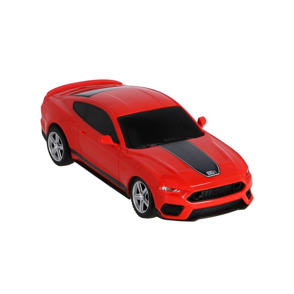 Kool Speed Rc Ford Mustang Mach 1 1:24 + Licht Rood Radiografisch Bestuurbaar Joy&Bloom