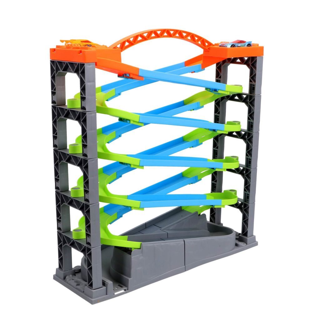 Overige Merken Racebaan Deluxe 5 Lagen + 2 Racewagens Racebanen Joy&Bloom