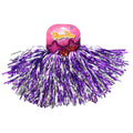 Overige Merken Pom Poms 2 Stuks Paars/Zilver Default Title Verkleedkleren Accessoires Joy&Bloom