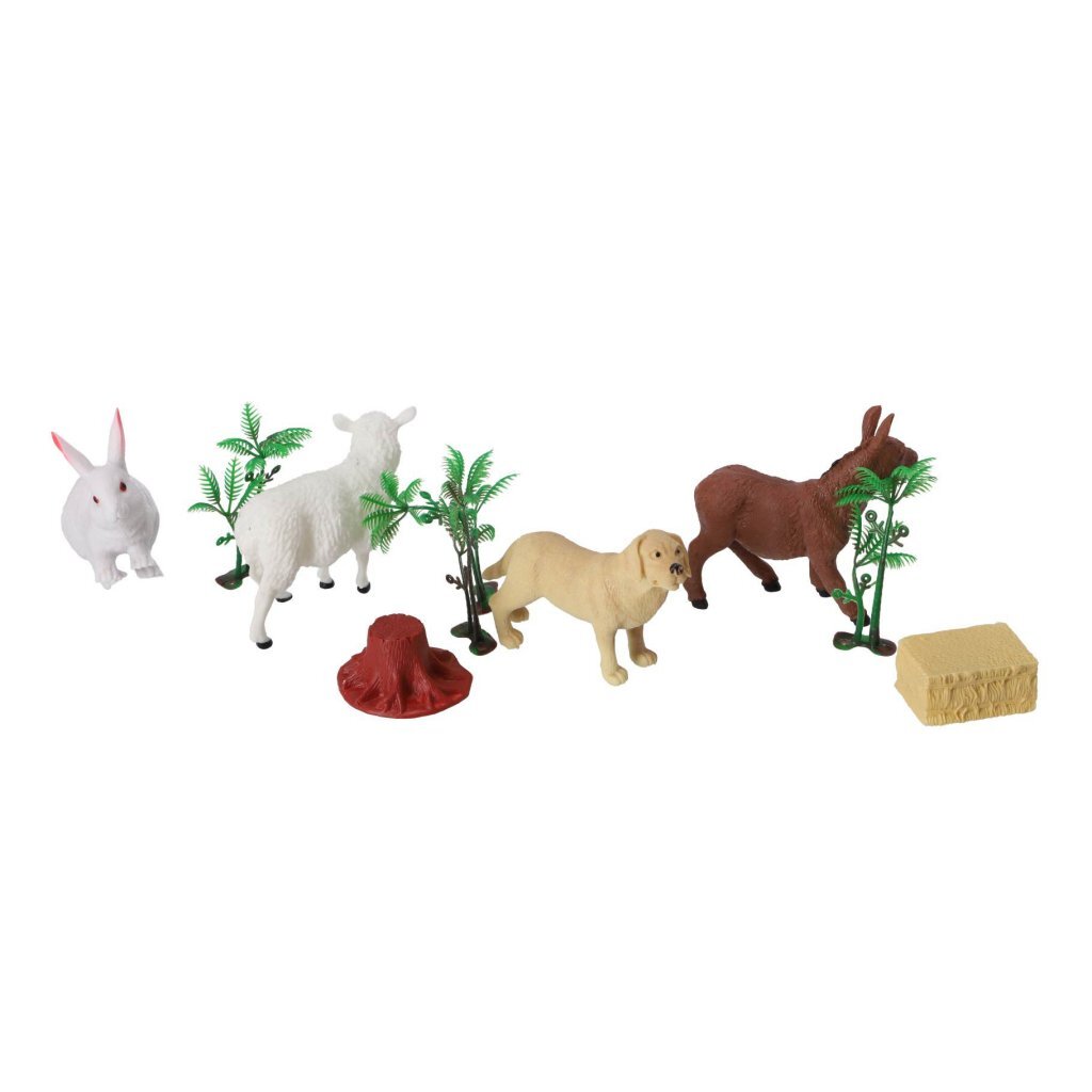 Overige Merken Boerderijdieren Set 10-Delig Dieren Joy&Bloom