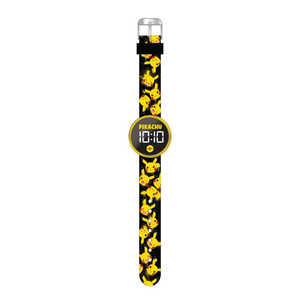 Accutime Pok&Eacute;Mon Led Horloge Rond Default Title Horloges Joy&Bloom