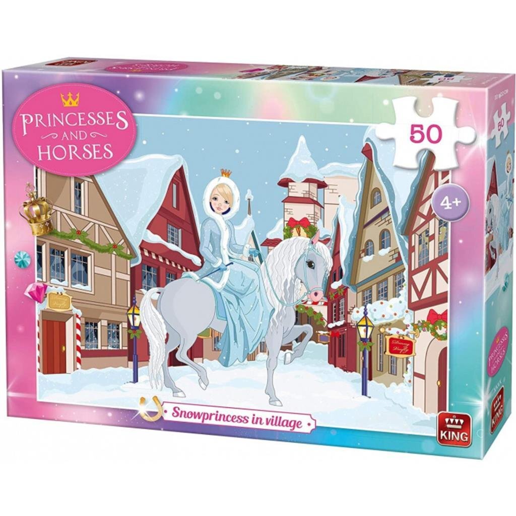 King Puzzel 12-50 Stukjes Kinderpuzzels Joy&Bloom