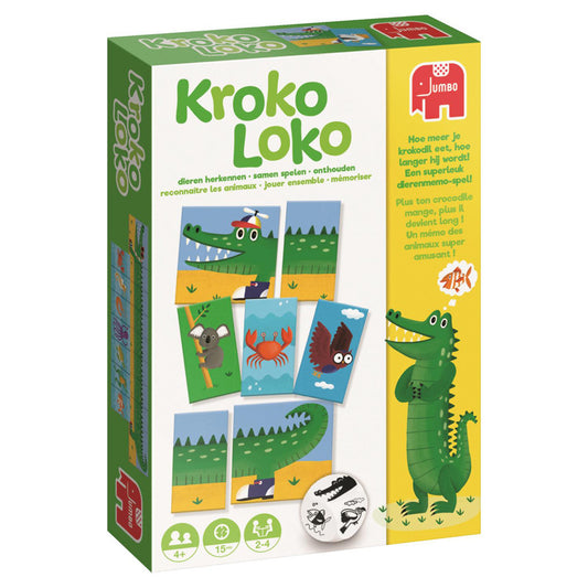 Jumbo Kroko Loko Default Title Kaartspellen Joy&Bloom
