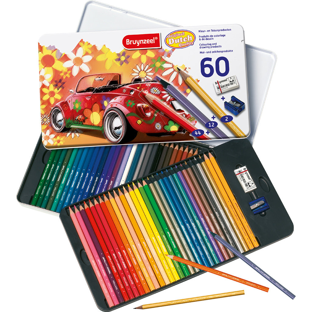 Bruynzeel Sixties Kleurset Voor Volwassenen 60-Delig Default Title Schilderen Joy&Bloom
