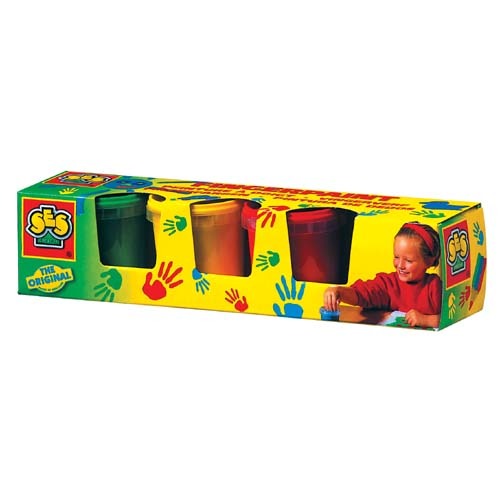Ses Creative 0305 Vingerverf 4X150Ml Default Title Schilderen Joy&Bloom