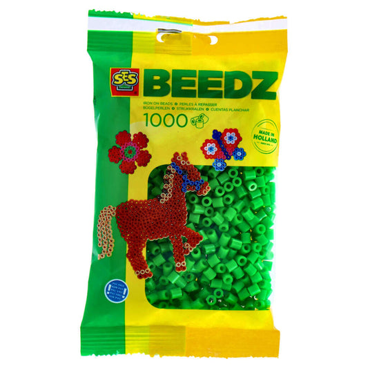 Ses Creative Beedz Strijkkralen Groen 1000 Stuks Default Title Strijkkralen Joy&Bloom