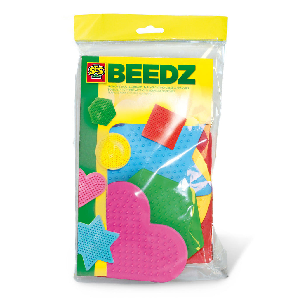 Ses Creative Beedz Strijkralen Grondplaten 5 Stuks Strijkkralen Joy&Bloom