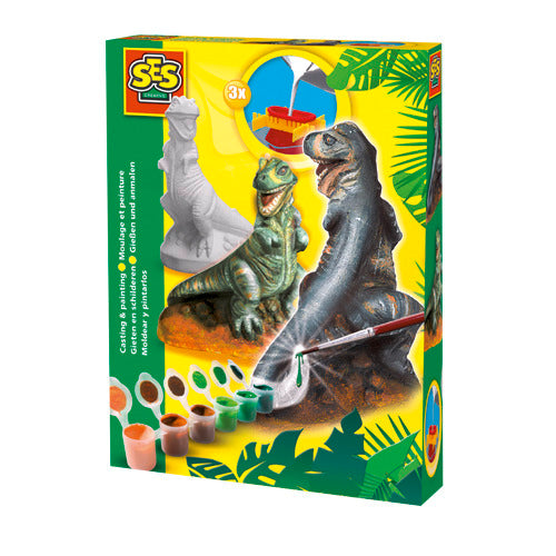 Ses Creative Gipsgieten T-Rex Default Title Hobby + Knutselen Joy&Bloom