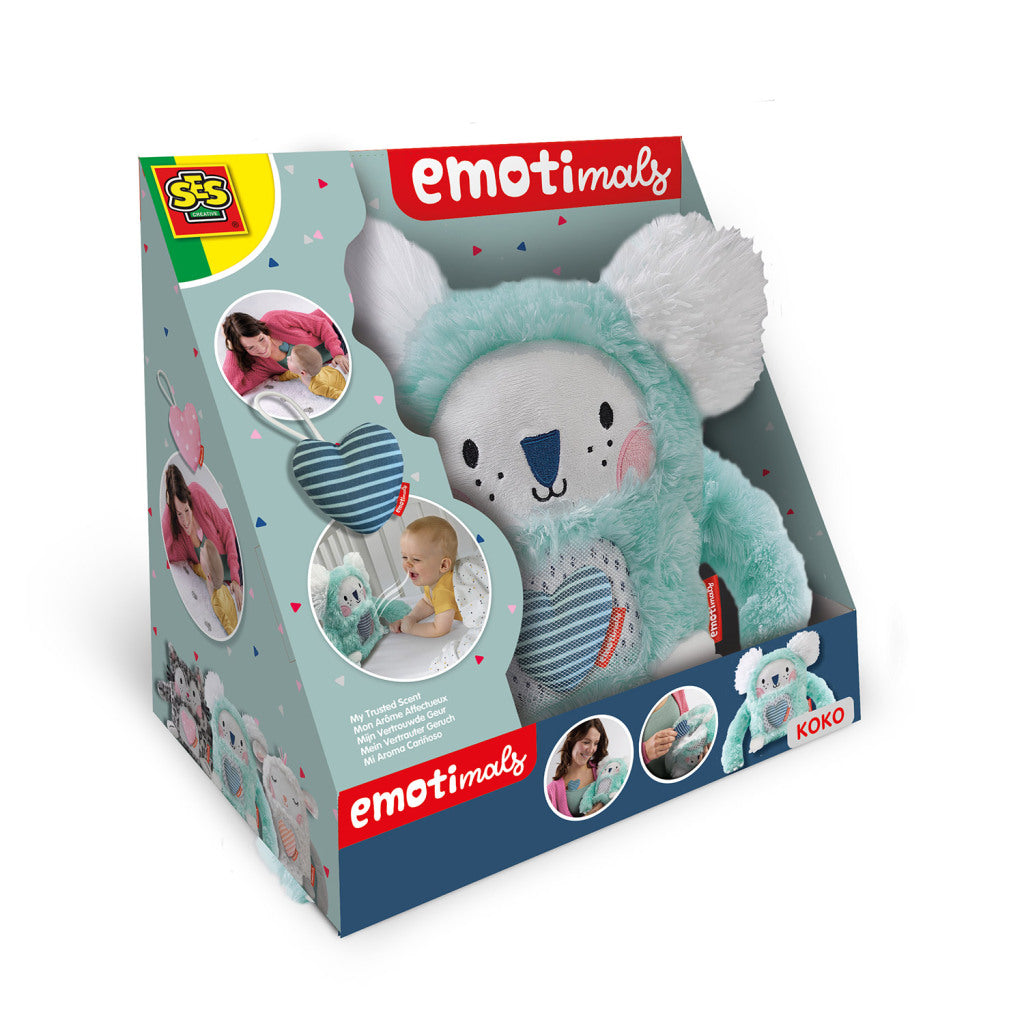 Ses Creative Emotimals Mijn Vertrouwde Geur Koko Knuffel Interactieve Knuffels Joy&Bloom