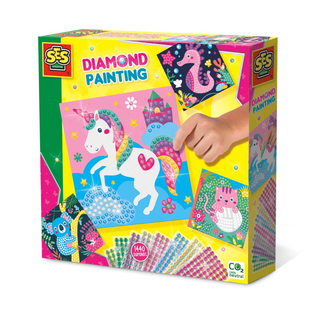 Ses Creative Diamond Painting Vrolijk Dieren Default Title Diamond Painting Joy&Bloom