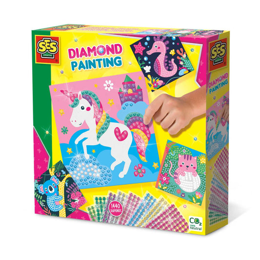 Ses Creative Diamond Painting Vrolijk Dieren Default Title Diamond Painting Joy&Bloom