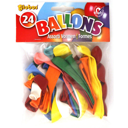Globos Ballonnen Verschillende Vormen 24 Stuks Default Title Ballonnen Joy&Bloom