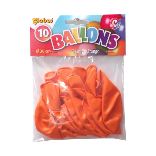 Globos Ballonnen 10 Stuks Oranje Default Title Ballonnen Joy&Bloom