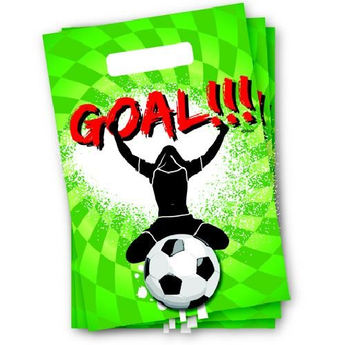 Basic Sportieve Goal Partytasjes 6 Stuks Default Title Feestzakjes Joy&Bloom