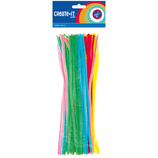 Create It Create-It Hobbyset Chenille Fluor Default Title Hobby + Knutselen Joy&Bloom