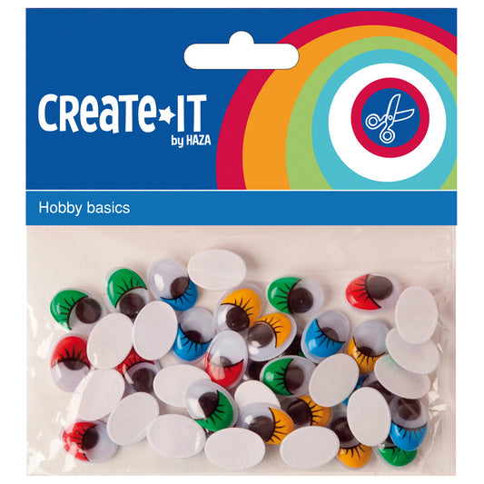 Create It Create-It Knutselset Bewegende Ogen 75Stuks Default Title Hobby + Knutselen Joy&Bloom