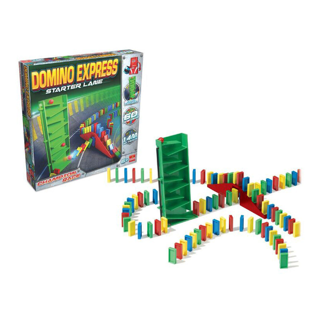 Goliath Domino Express Starter Lane 60 Stenen Default Title Actiespellen Joy&Bloom