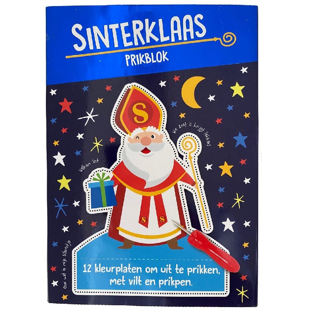 Sinterklaas Prikblok Default Title Sinterklaasartikelen Joy&Bloom