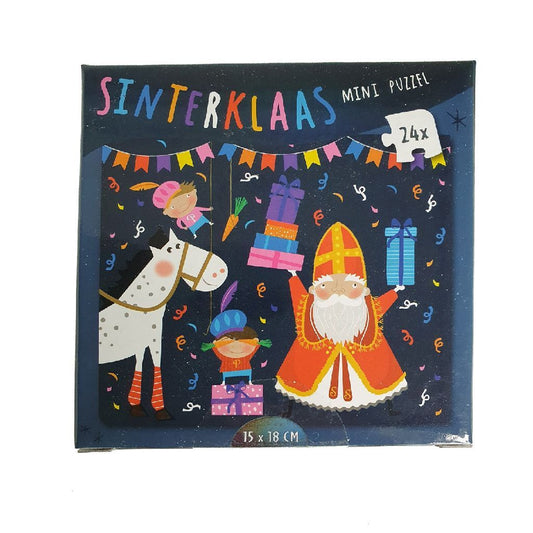 Basic Sinterklaas Mini Puzzel 24 Stukjes Default Title Sinterklaasartikelen Joy&Bloom