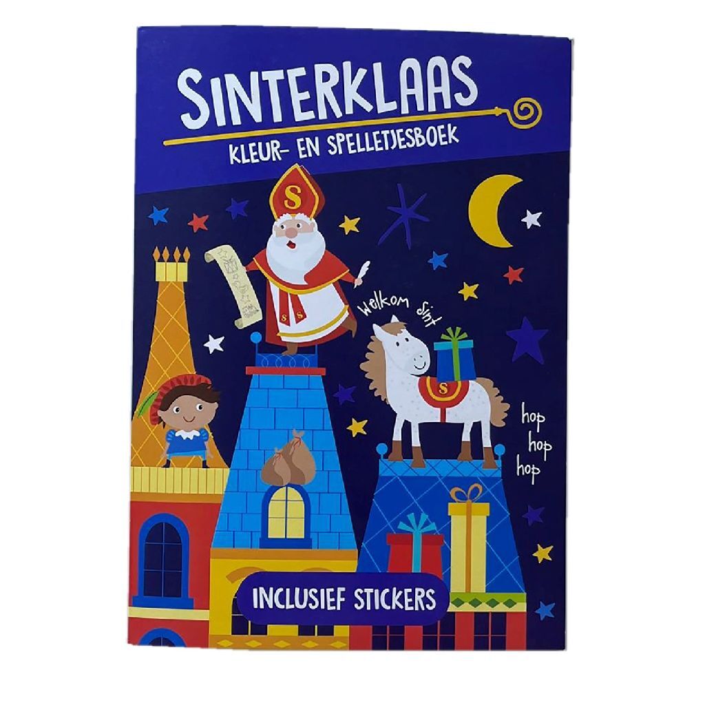 Basic Sinterklaas Kleur -En Activiteitenboek Default Title Sinterklaasartikelen Joy&Bloom