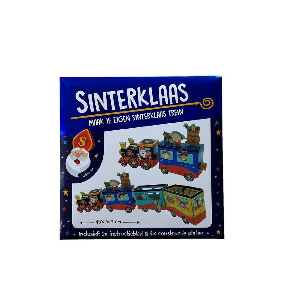 Basic Sinterklaas Maak Je Eigen Trein Default Title Sinterklaasartikelen Joy&Bloom