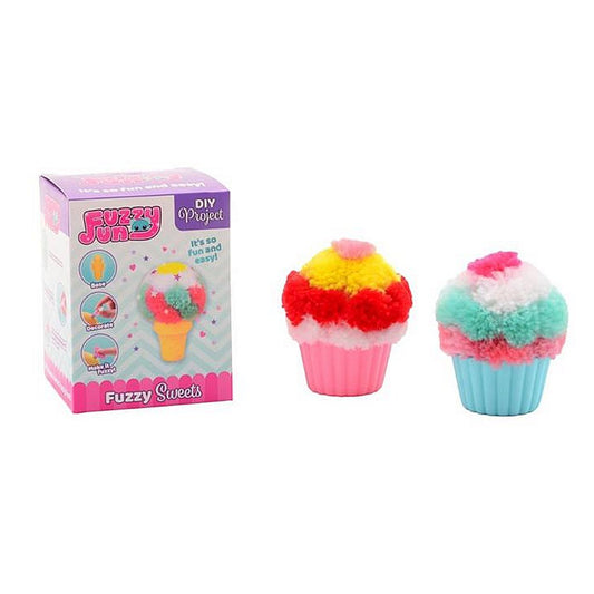 Basic Fuzzy Fun Cupcake Maken Default Title Hobby + Knutselen Joy&Bloom